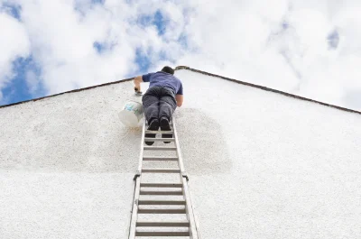 Peinture extérieure à Uchizy — façades et ravalement